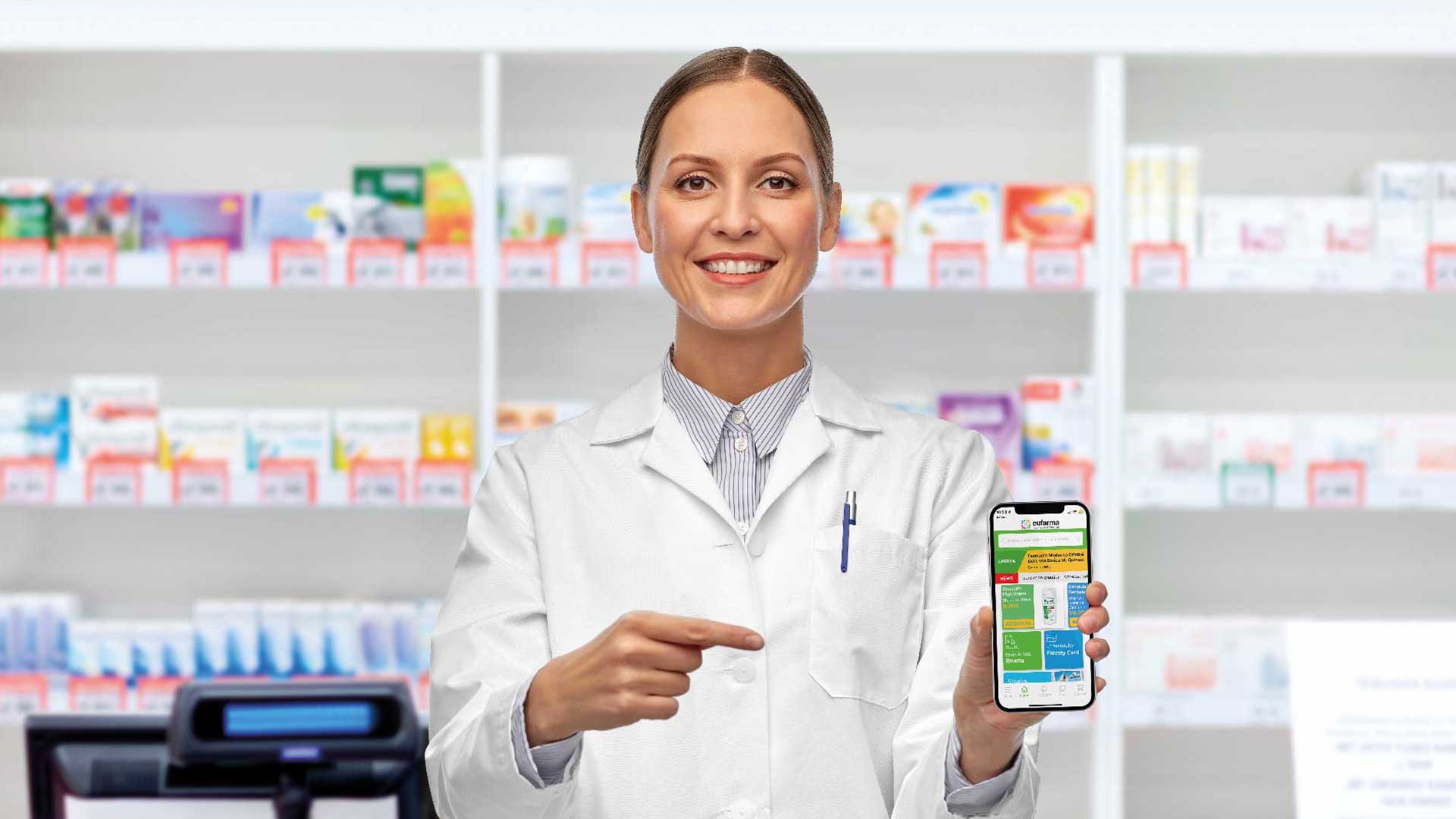 App Eufarma: la tua farmacia a domicilio
