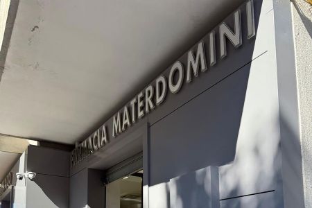 Insegna luminosa Farmacia Materdomini Via Materdomini 7 Nocera Superiore Salerno